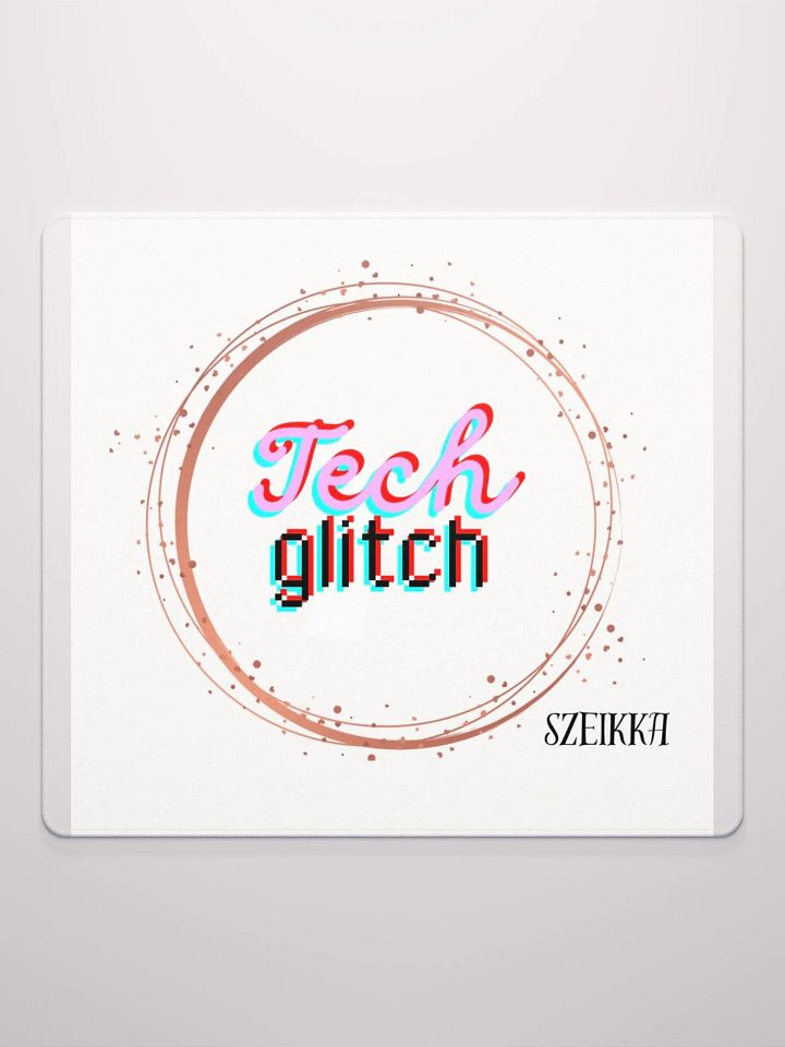 Tech Glitch Gaming Mouse Pad product image (4)