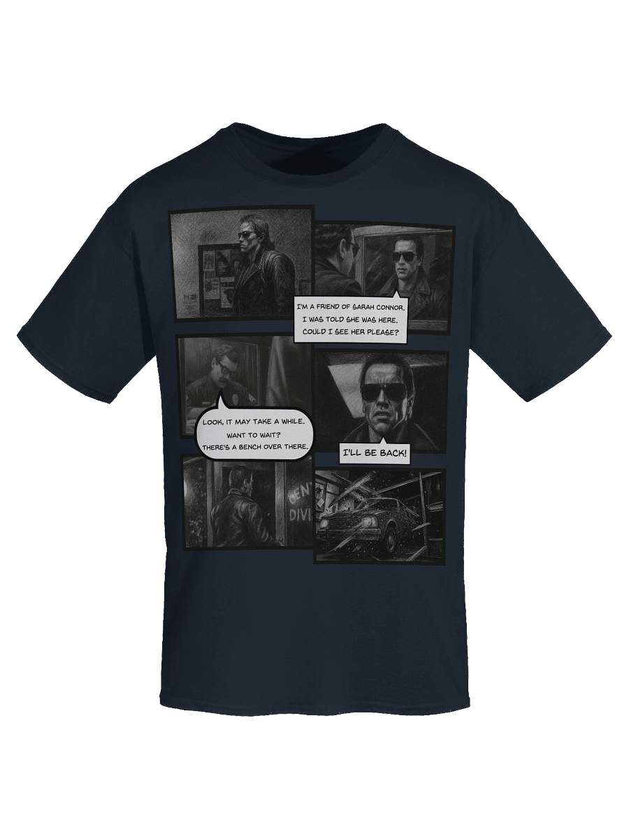 The Terminator inspired I'll Be Back Scene Tee product image (67)