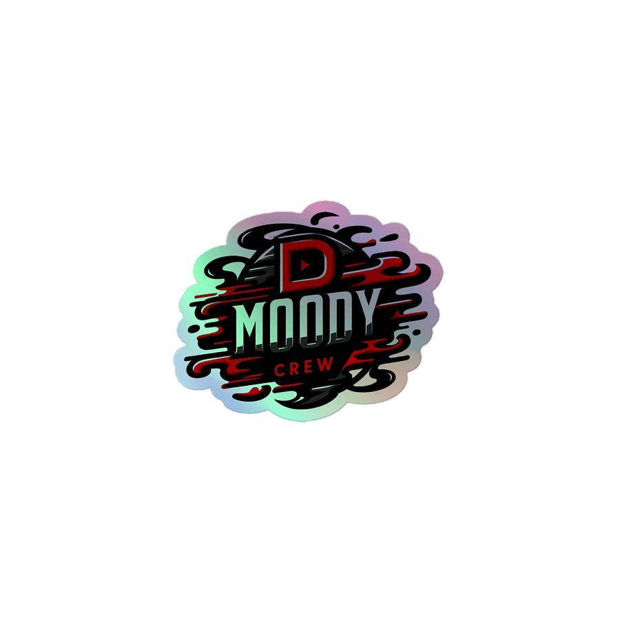 Dynamic dMoody Crew Holographic Sticker Set product image (1)