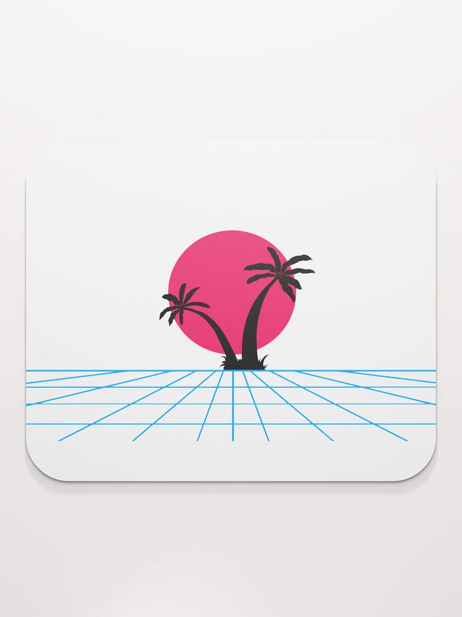 Retro Sunset Mouse Pad product image (2)
