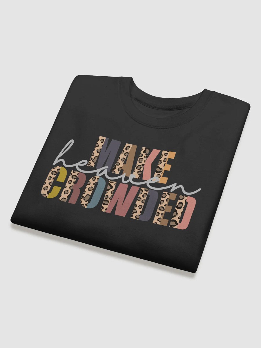 Heavenly Leopard Make Heaven Crowded Print Sweatshirt product image (4)