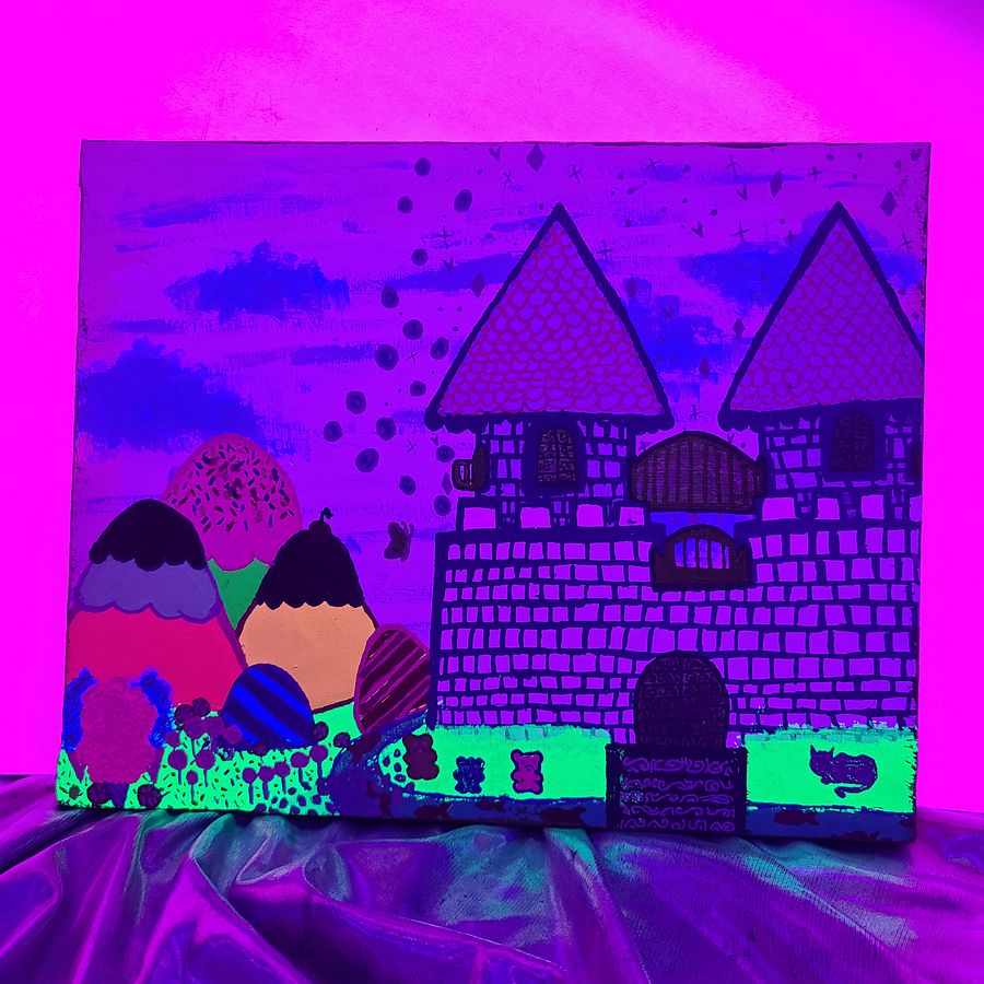 Kandi Kingdom - 8x10 painting on canvas product image (3)