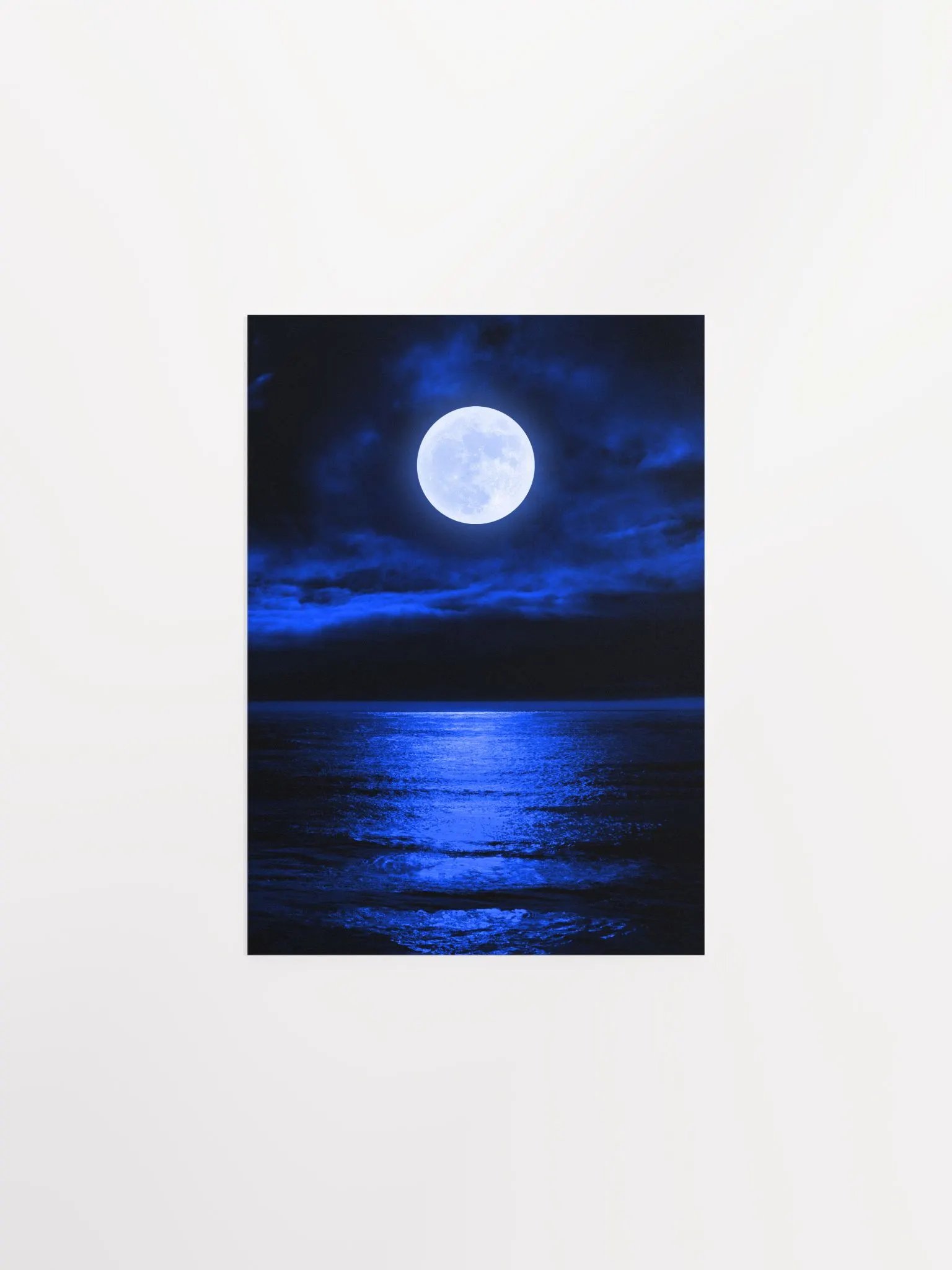 Blue Moonlight Sonata Poster product image (1)