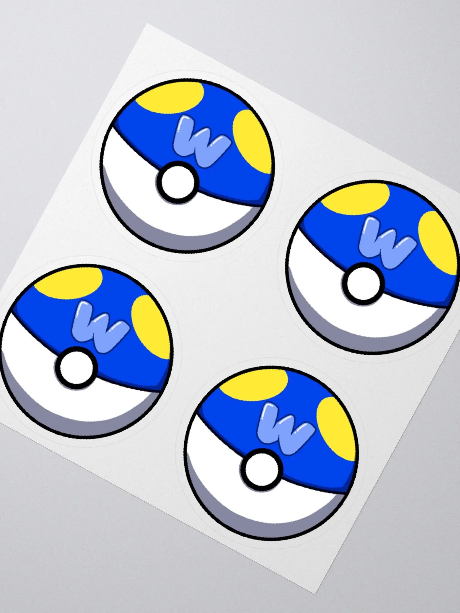 4x Wopiball Stickers product image (2)
