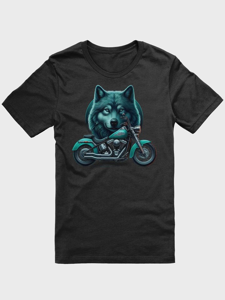 Motorcycle and Wolf - Unisex T-Shirt #13 product image (1)