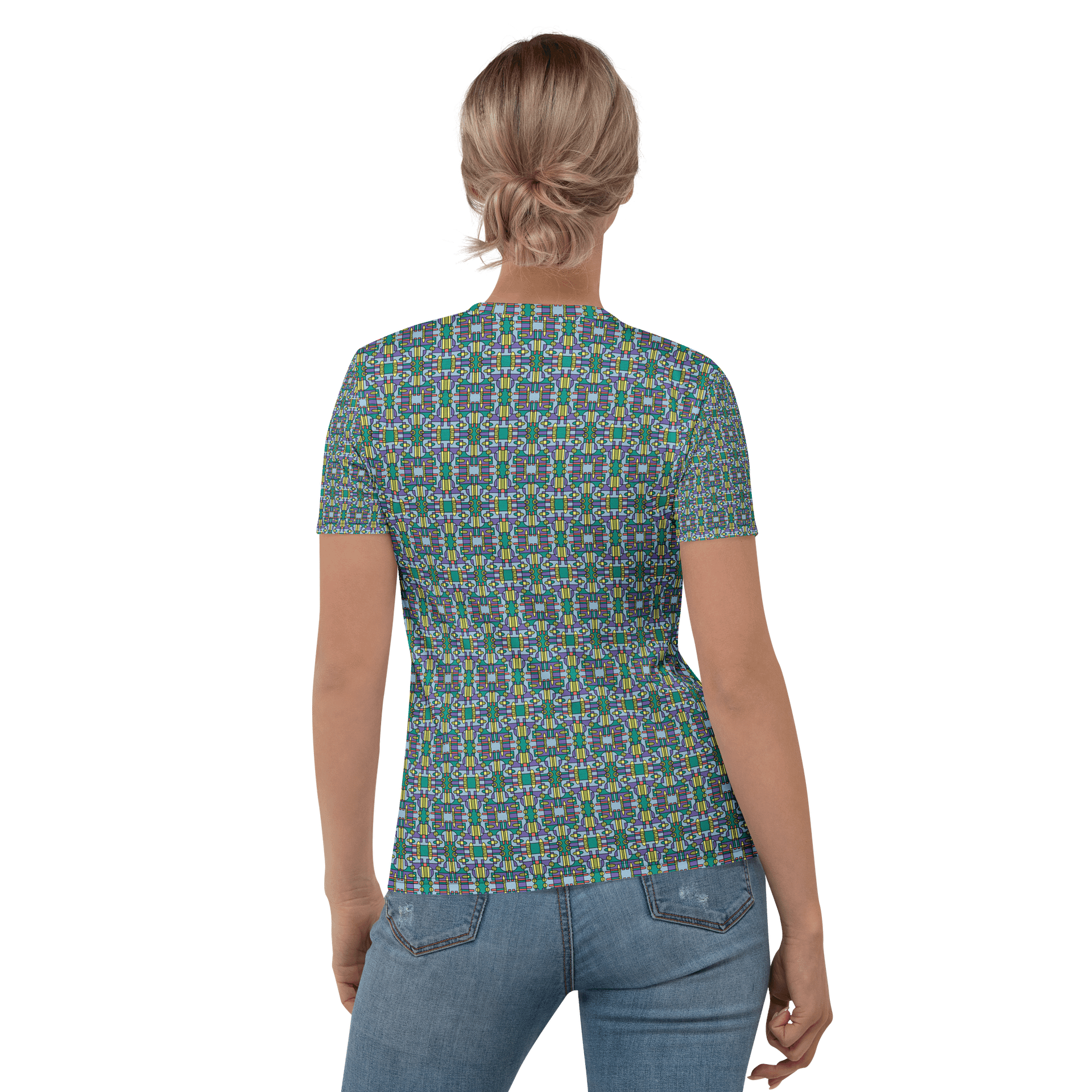 Whimsical Circus Tent - All-Over Print Women's Crew Neck T-Shirt product image (2)