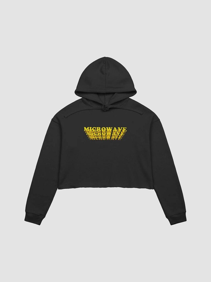 microwave fleece crop hoodie product image (2)