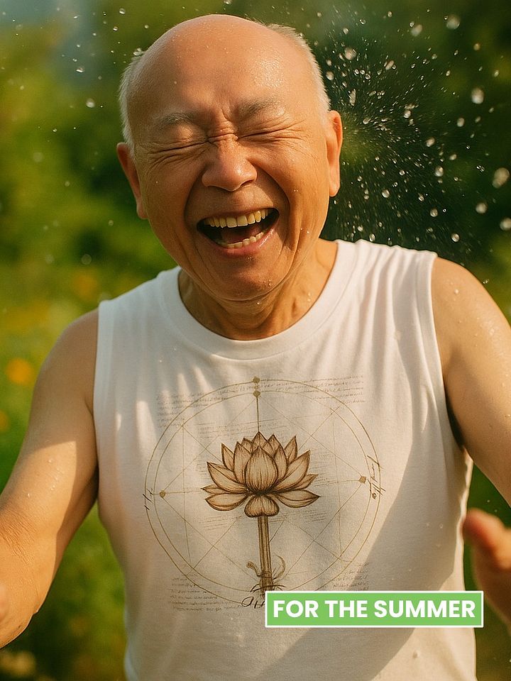 Nam Myoho Renge Kyo Lotus Tank (Male) | Bella+Canvas Muscle Tank product image (1)