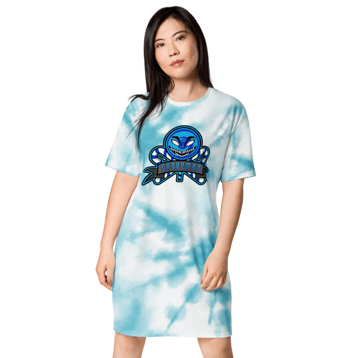 All-over Print T-shirt Dress product image (1)