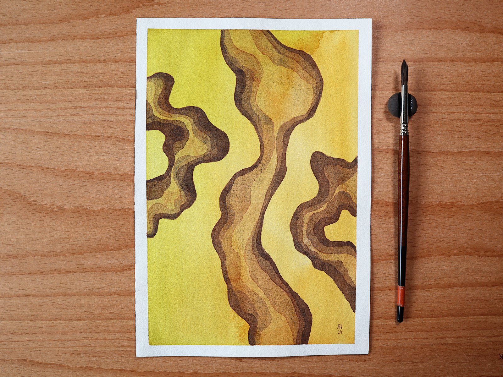 original painting : lines iii product image (3)