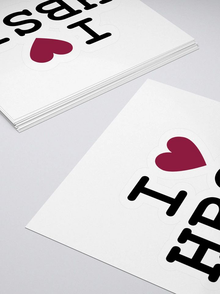 I <3 HBSA Sticker product image (2)