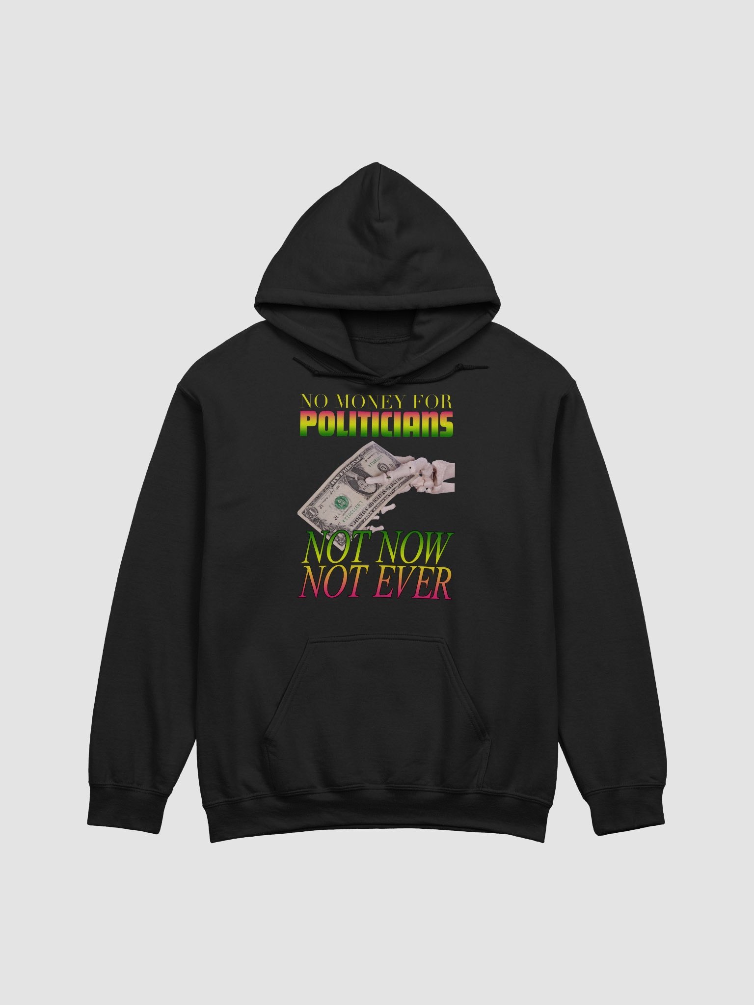 NO MONEY FOR POLITICIANS - DA HOODY product image (3)