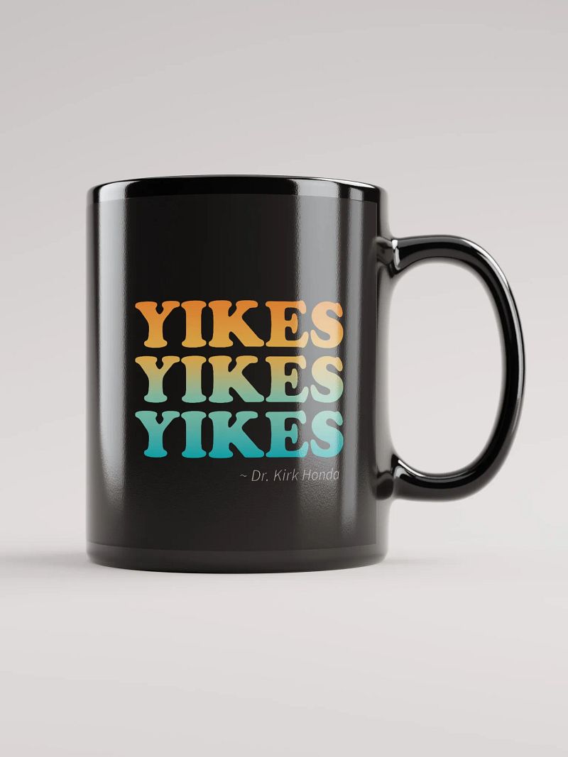 Triple Yikes - Black Mug