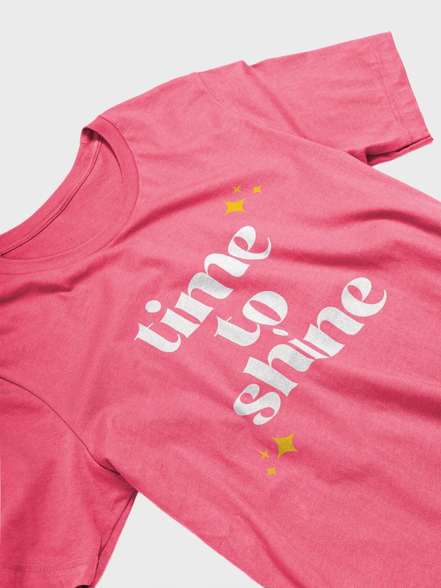 Recital 2025 Unisex T-Shirt | Time to Shine | Multiple Colour Options with White Text product image (14)