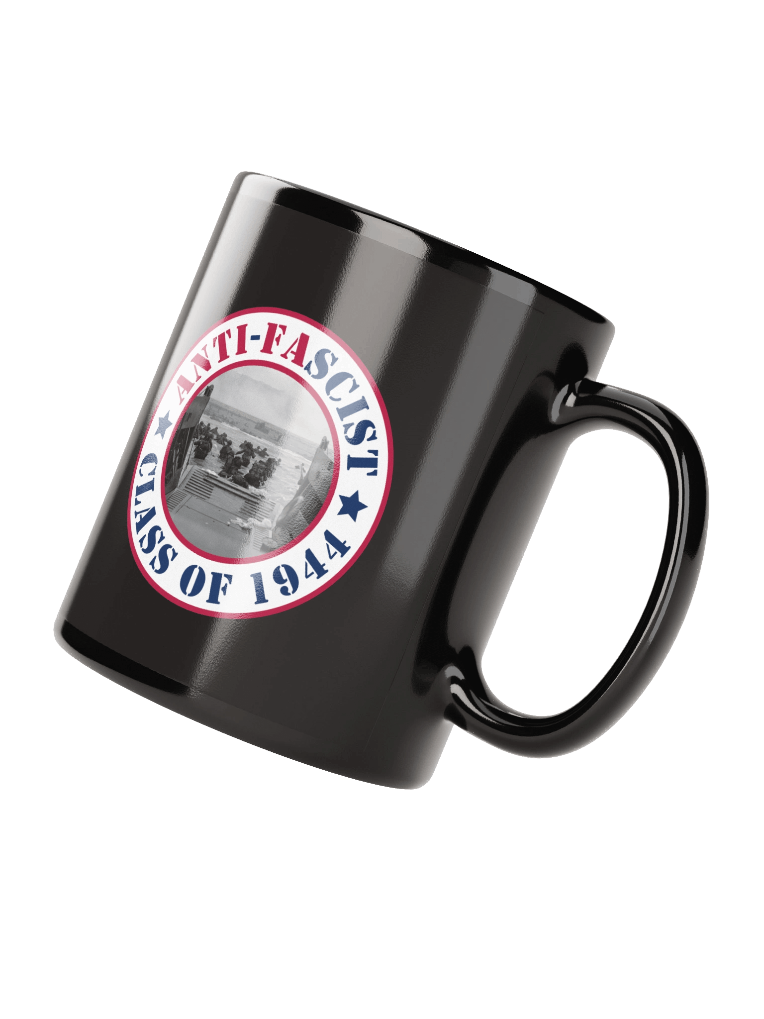 Anti-Fascist - Class of 1944 Black Coffee Mug product image (3)