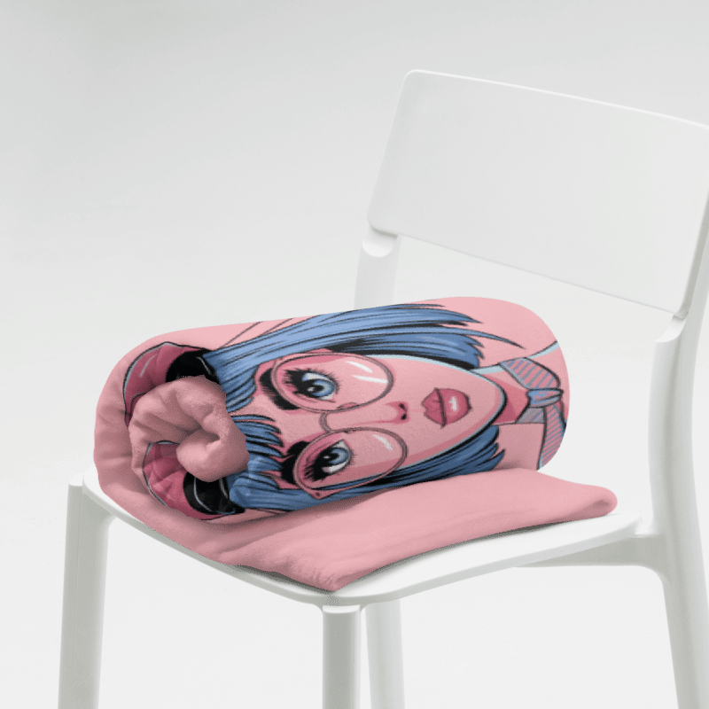 Colorful Cartoon Chic Throw Blanket product image (3)