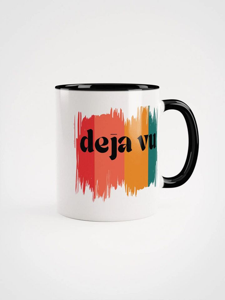 Deja Vu Brushstroke Ceramic Mug product image (6)