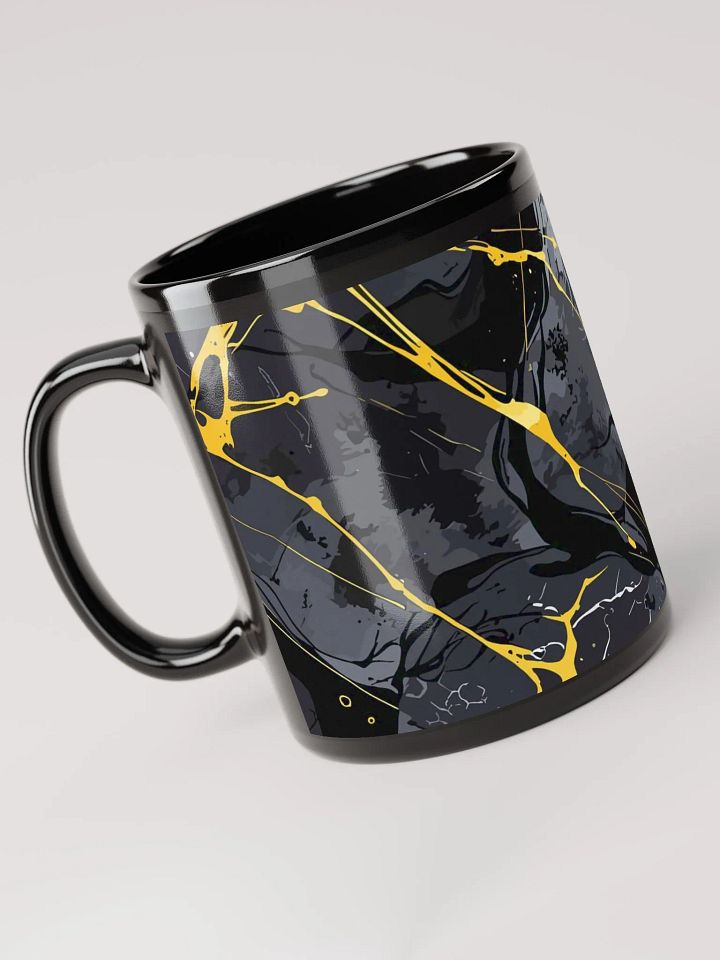 Energized Chaos Black Glossy Mug product image (1)