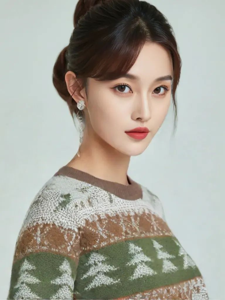 Festive Reindeer Christmas Sweatshirt – Cozy & Stylish Holiday Knitwear product image (3)