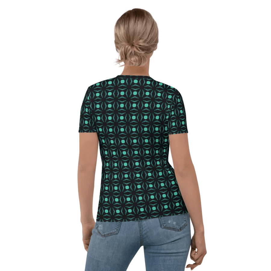 Abstract Repeating Values Women's T-Shirt product image (4)