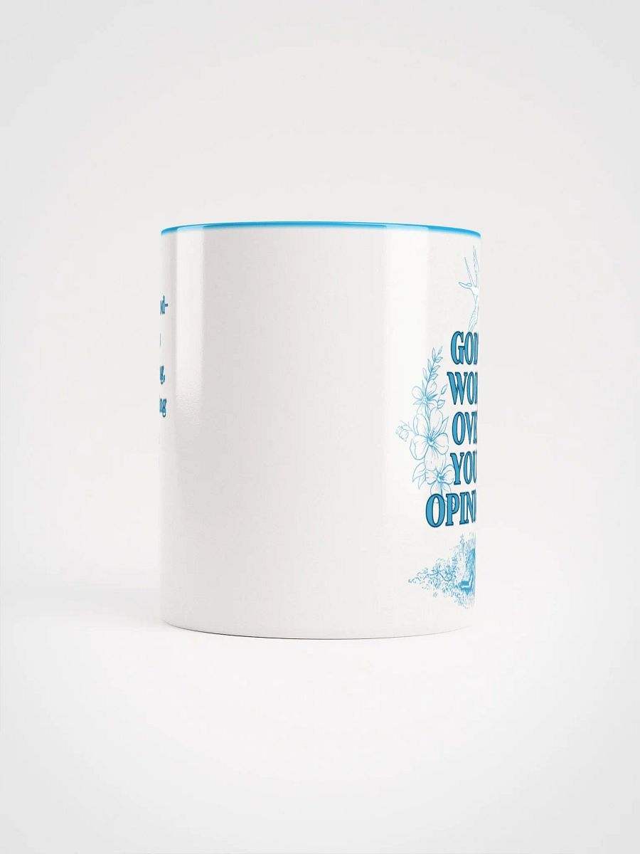 God's word over your opinion mug product image (5)