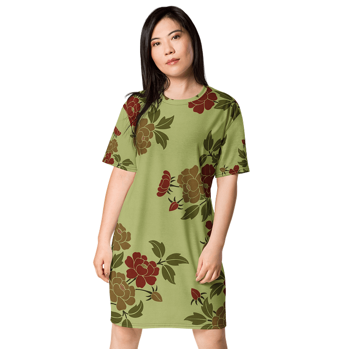 Japanese Floral. T-Shirt Dress product image (1)