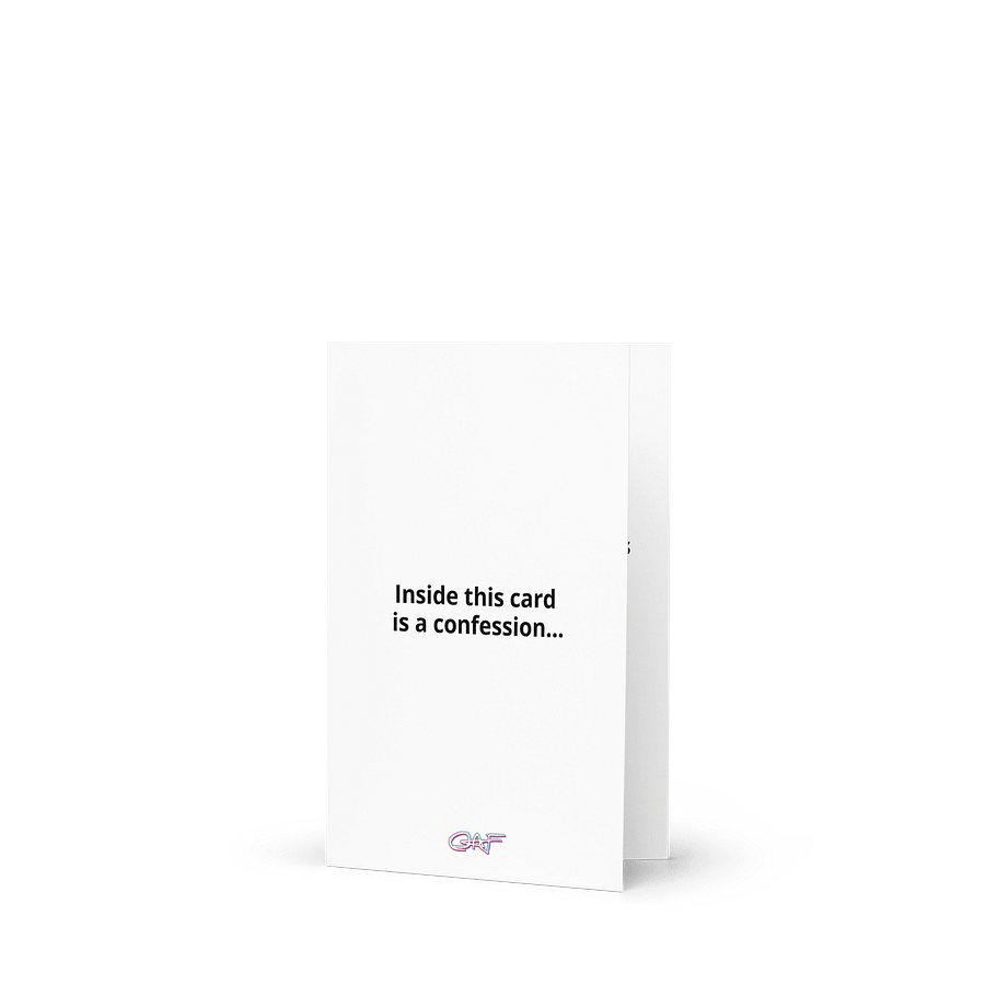 Confession Card No.4 - ***WARNING: SUPER NSFW*** product image (1)