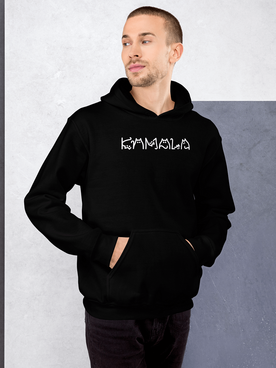 KAMALA CAT LETTERS 2 UNISEX HOODIE product image (3)
