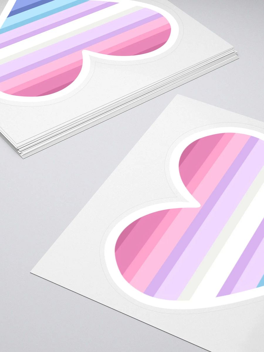 Bigender Pride Sticker product image (11)