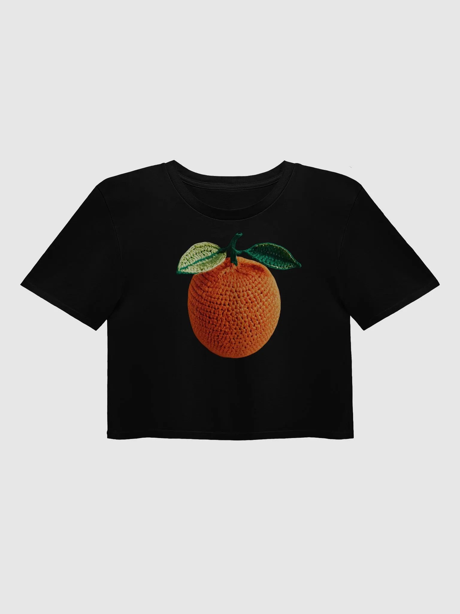 CozyAvocado Women's Premium Orange Crop Top #4 product image (1)