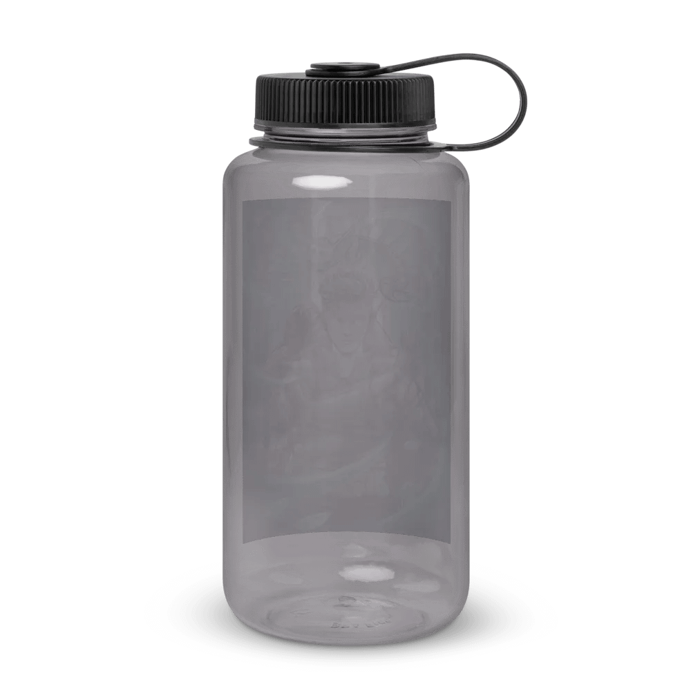 'A Depiction of The Fluttering Leaf' Wide Mouth Plastic Water Bottle product image (2)