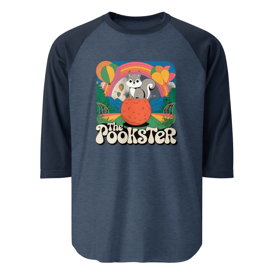 The Pookster's Rainbow Adventure Raglan Tee product image (1)