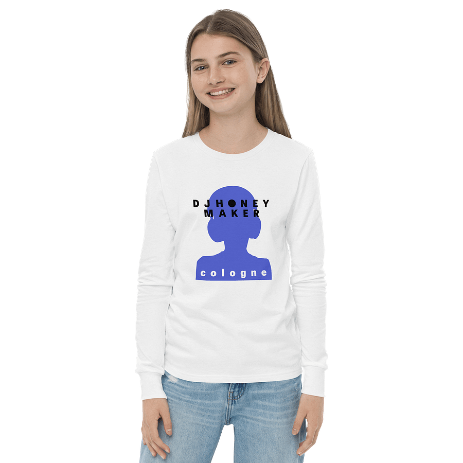 DJHoneyMaker Cologne Youth Long Sleeve T-Shirt product image (2)
