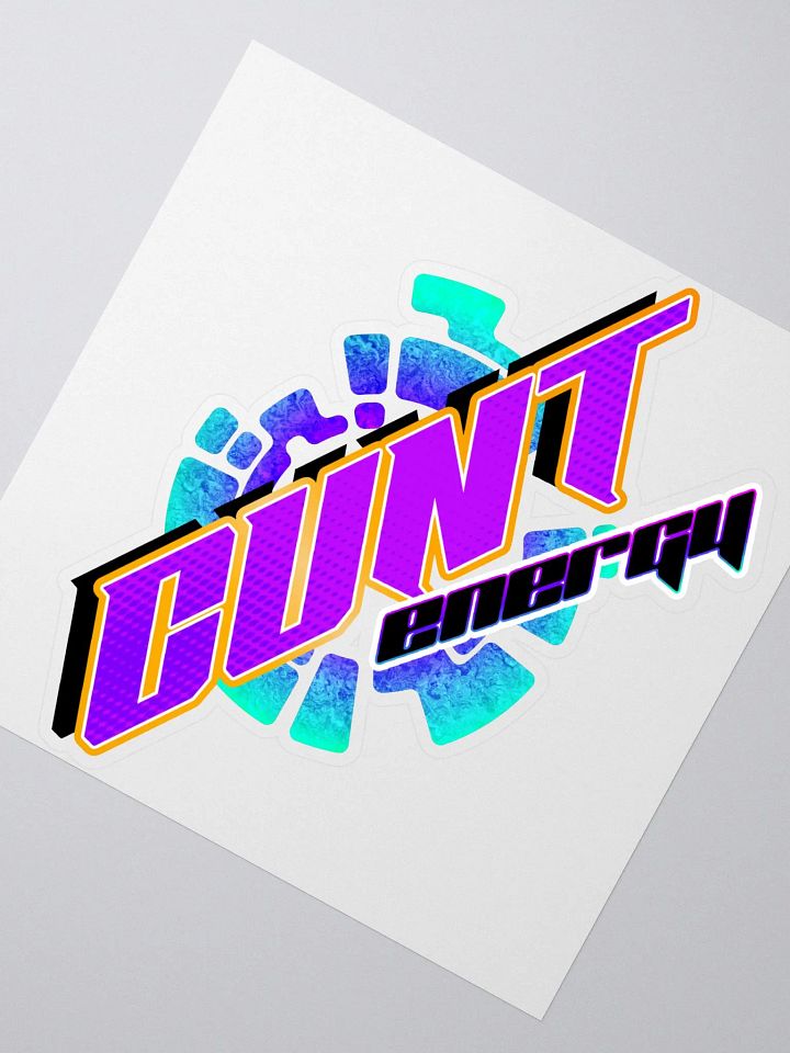 BIG CUNT ENERGY Kiss Cut Sticker product image (2)