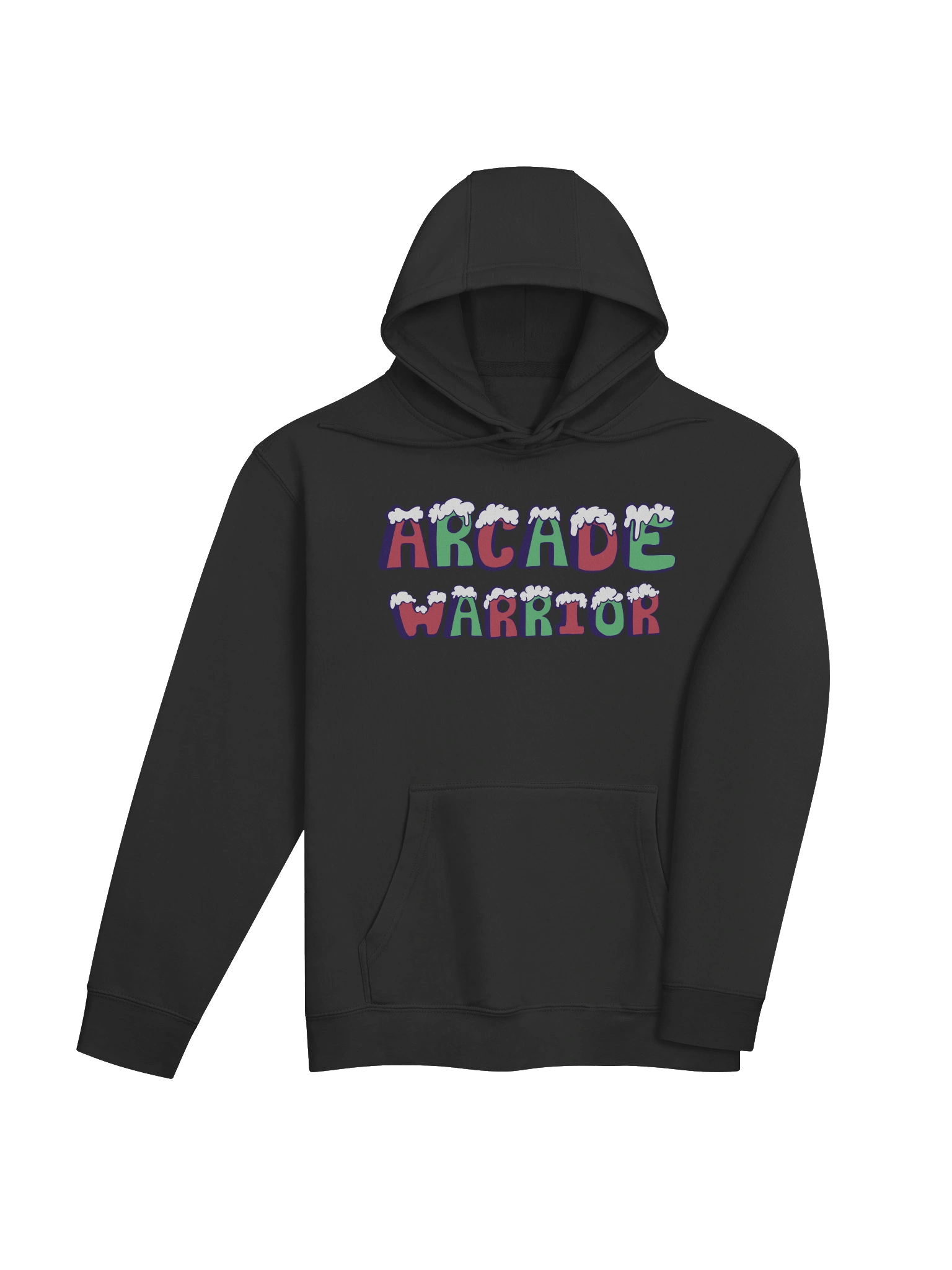 Arcade Warrior Holiday Logo Unisex Hoodie 2025 product image (27)