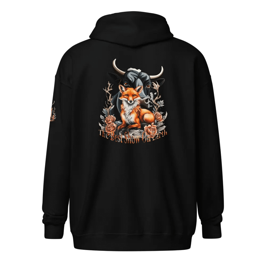 The Best Show On Earth Back Print Zipper Hoodie product image (1)