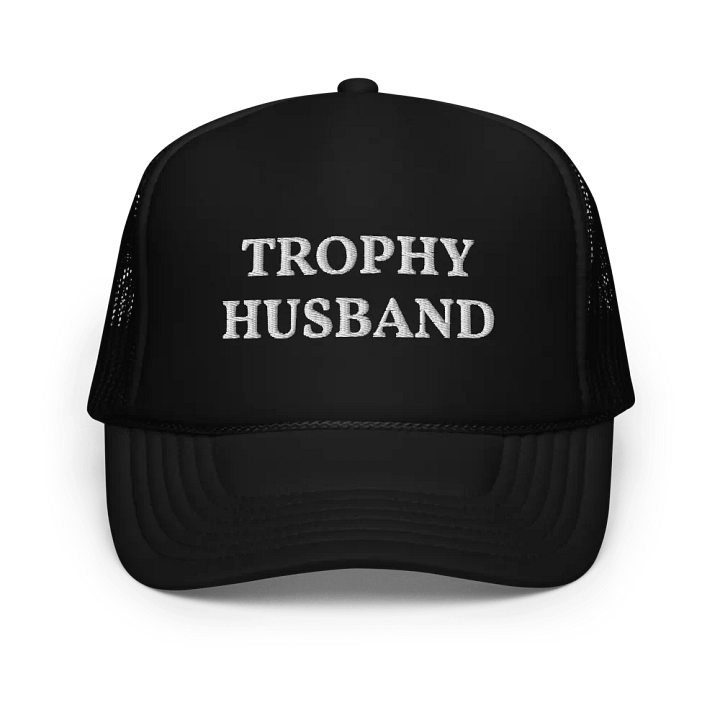 Trophy Husband - Embroidered Trucker Cap Hat product image (1)