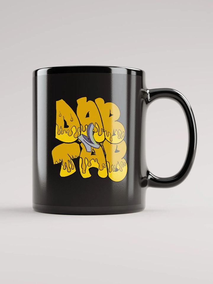 Dab N Tab Black Coffee Mug product image (1)