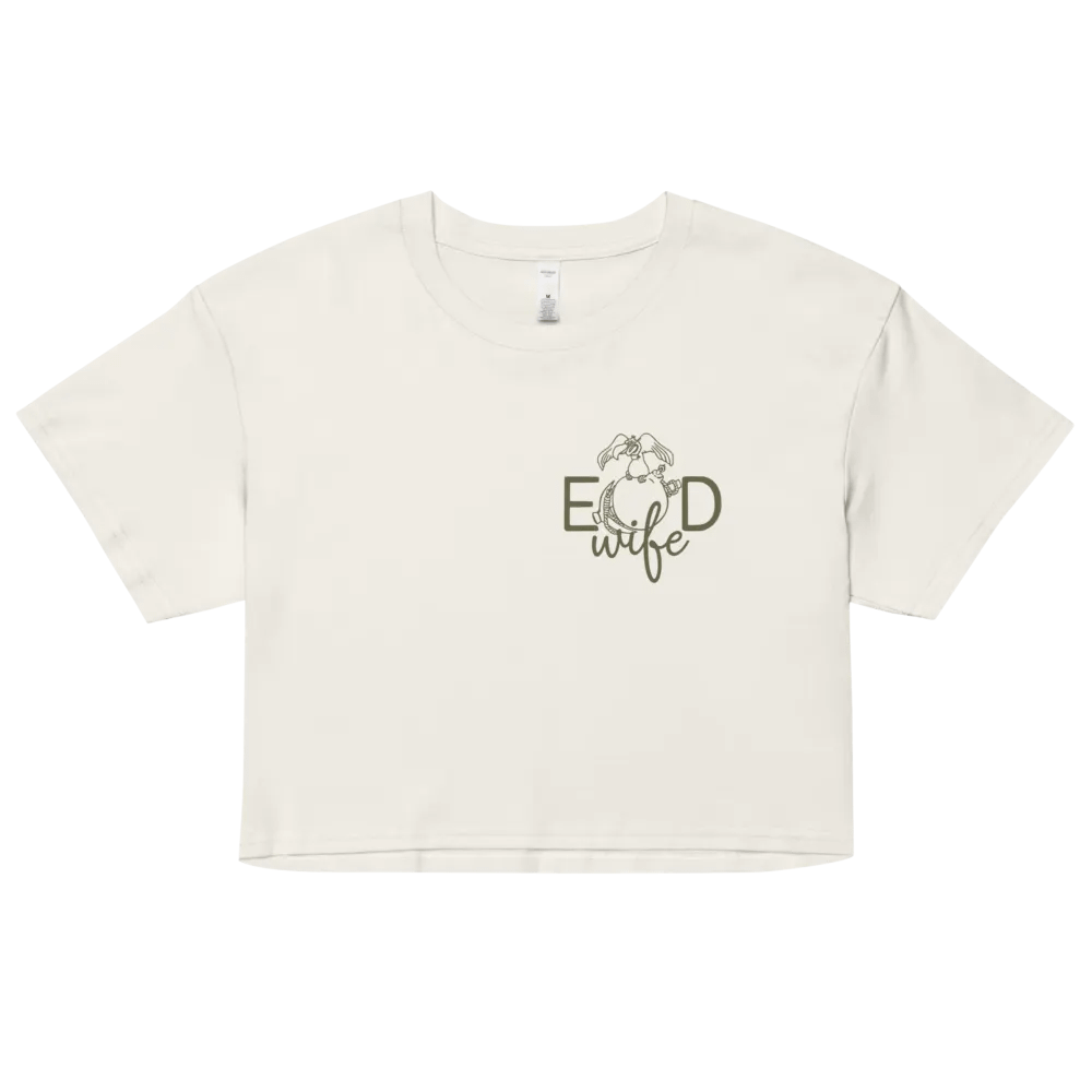 Buzzard Bomb and Pick EOD Wife Crop Tee product image (53)