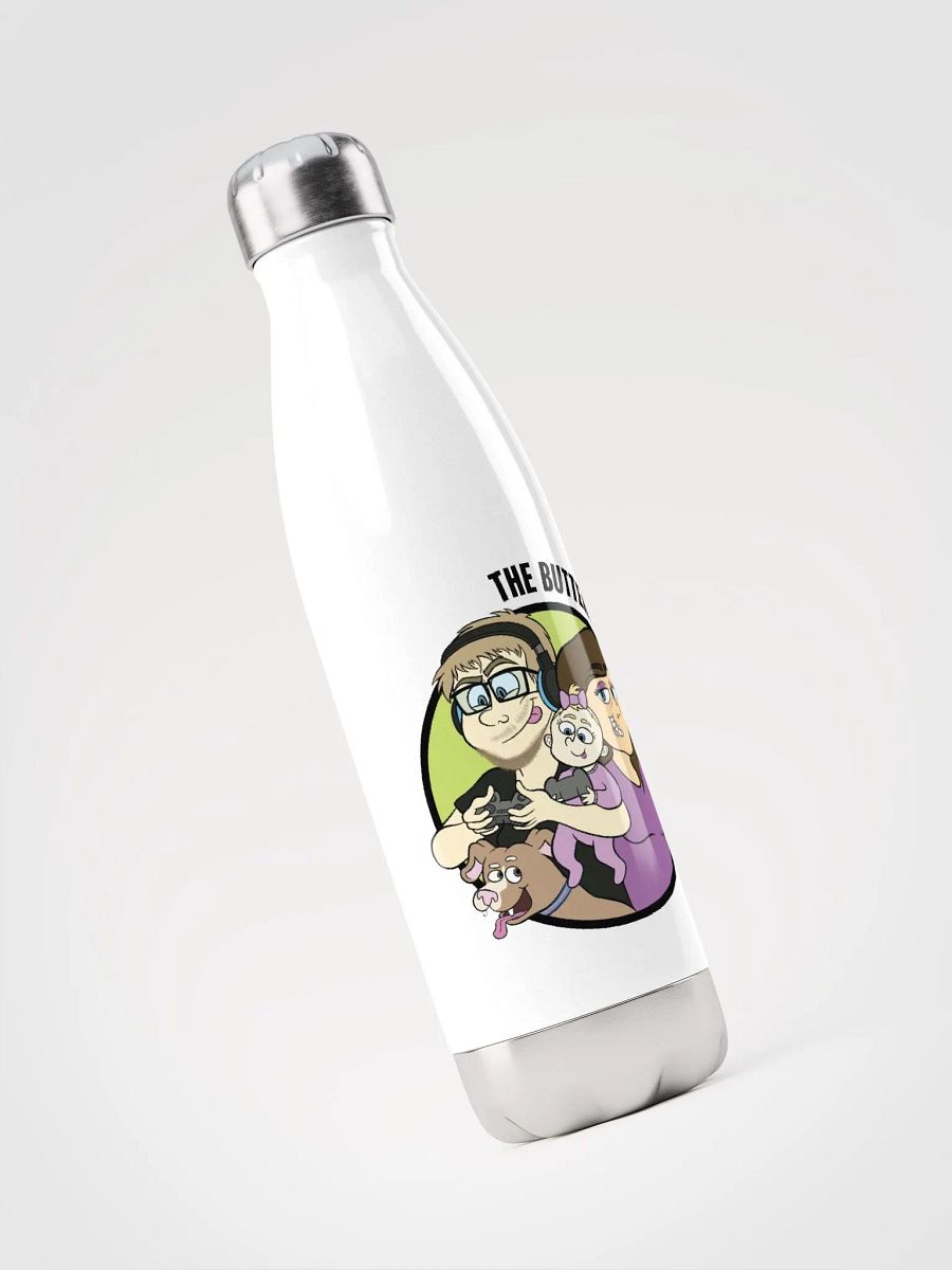 Buttered Couple Logo Steel Bottle product image (3)