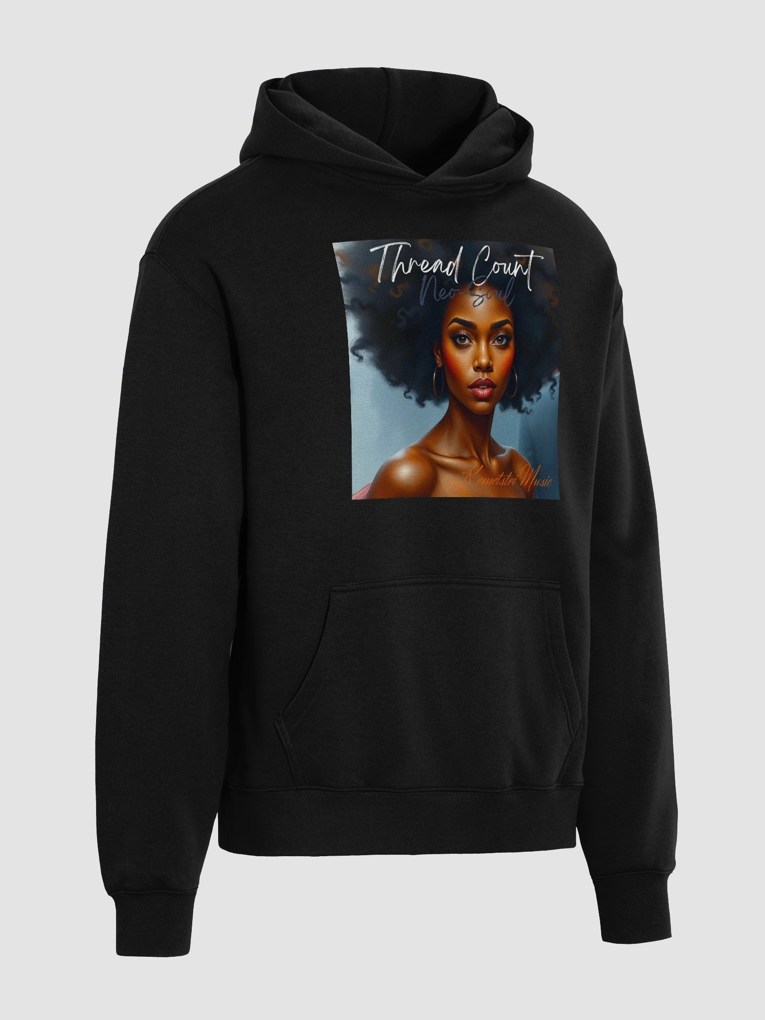 Thread Count Black Hoodie product image (4)