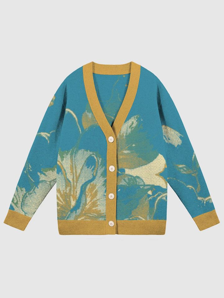 Unleash Your Fashion Maven with 4-Color Jacquard Knit Cardigan product image (4)