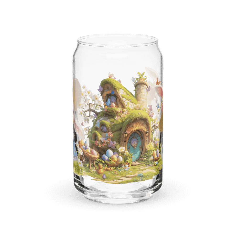 Bunny Bliss Can-Shaped Glass product image (2)