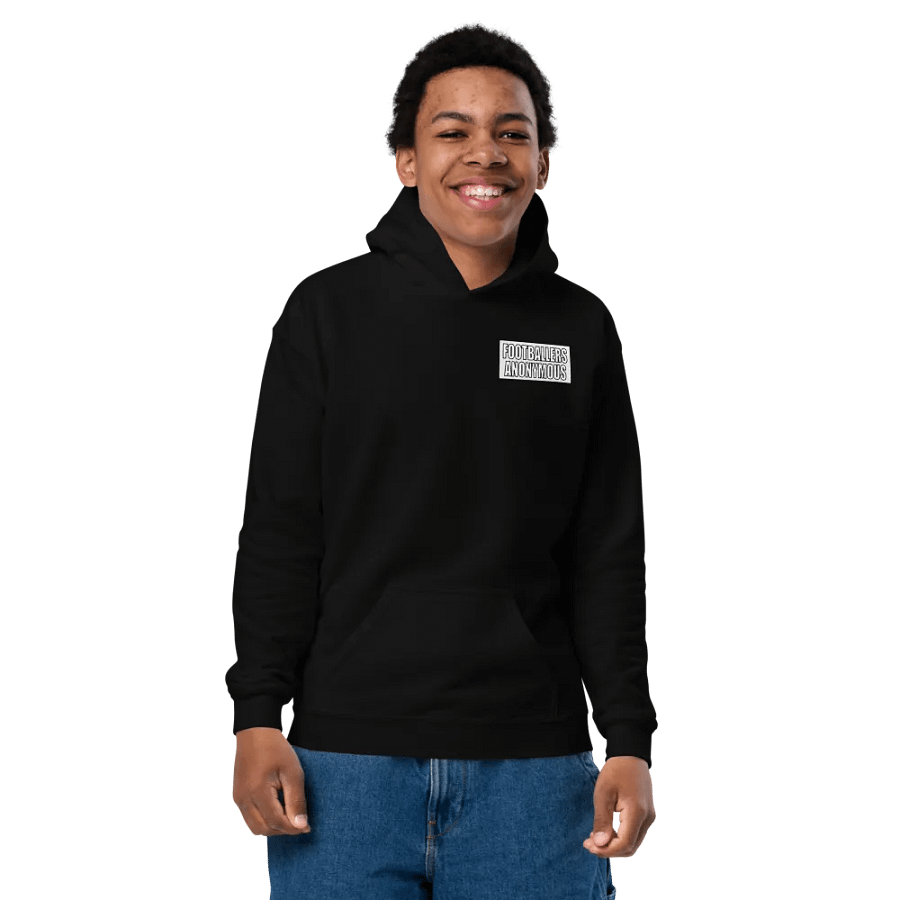 Footballers Anonymous Youth Hoodie product image (5)