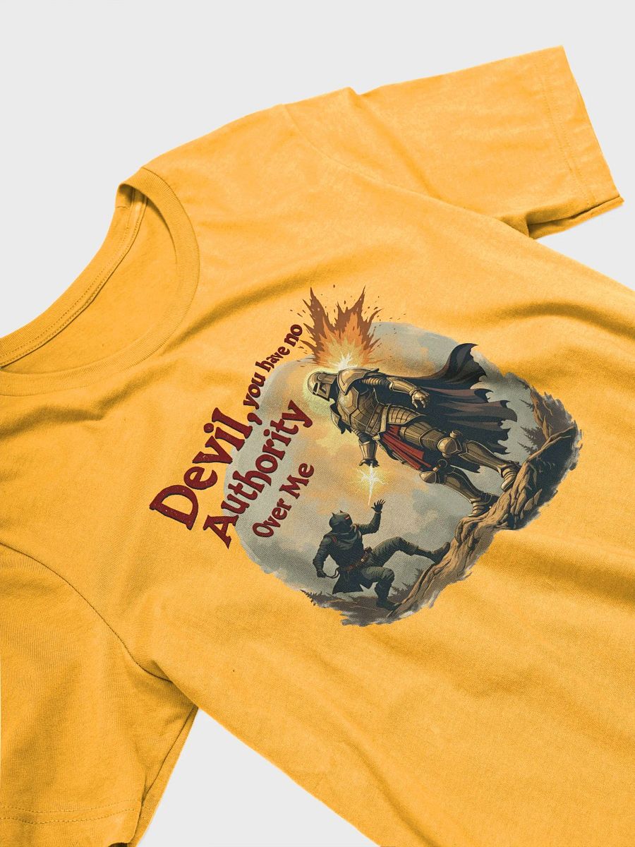 Devil, You Have No Authority Over Me: A Christian Warrior T-Shirt product image (12)