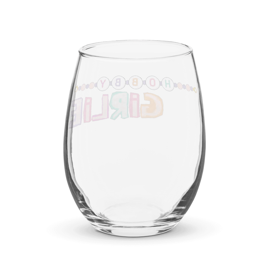 Hobby Girlie Stemless Wine Glass product image (2)