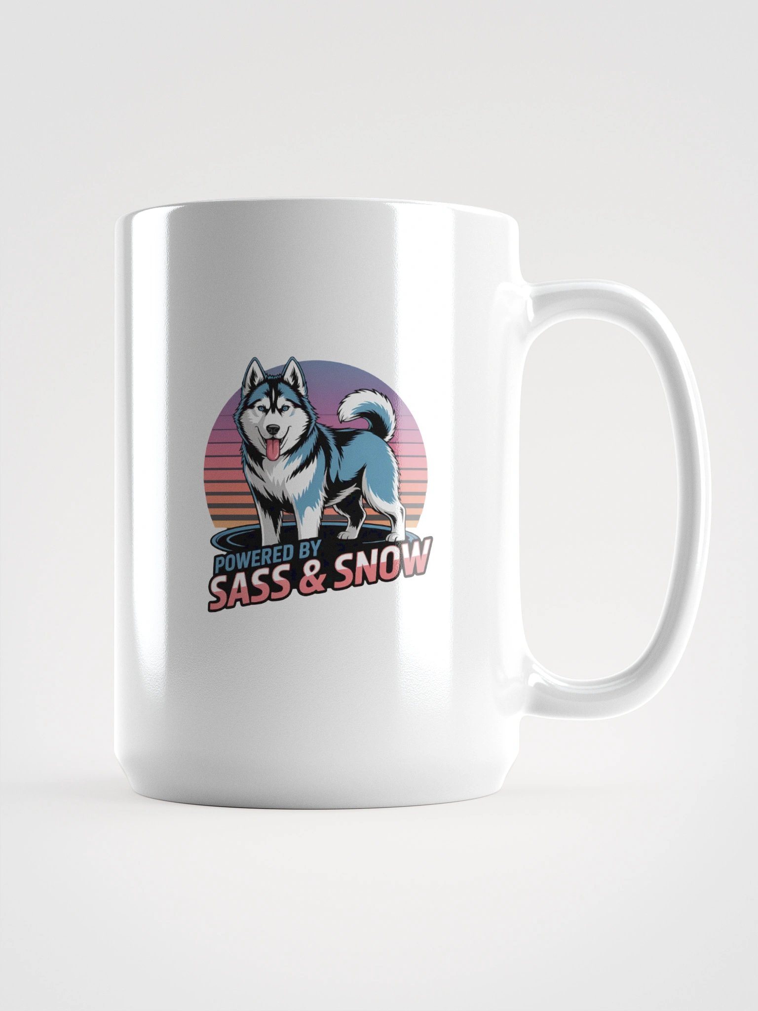 Sassy Husky Sunset Mug product image (1)