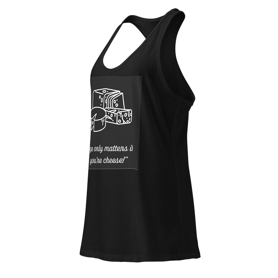 Cheesy Age Matters Racerback Tank product image (3)