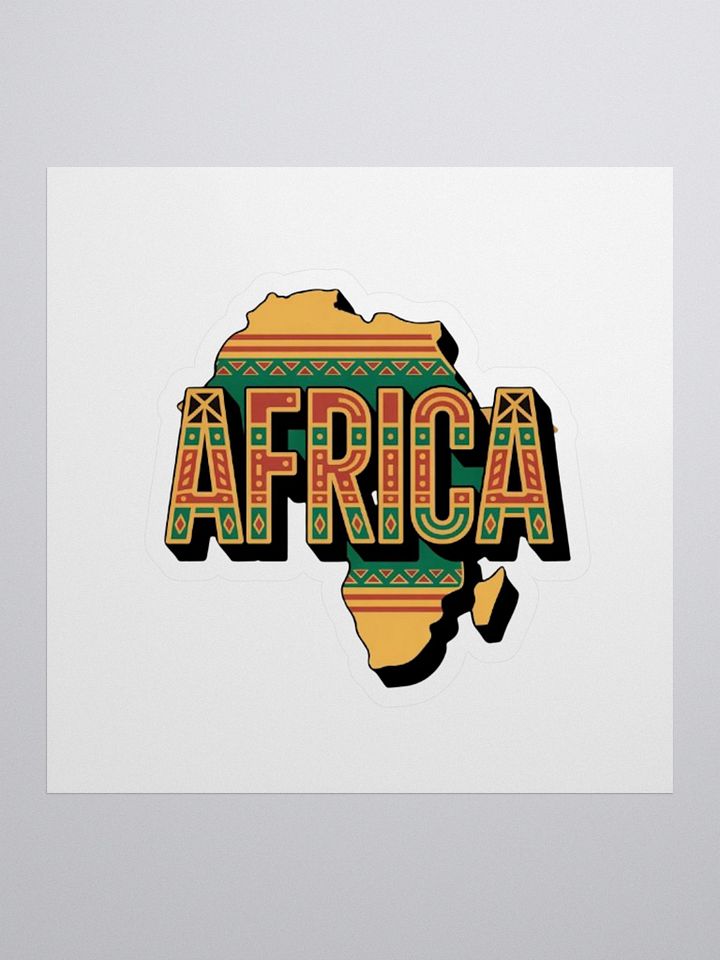 Africa Map of Africa Sticker product image (1)