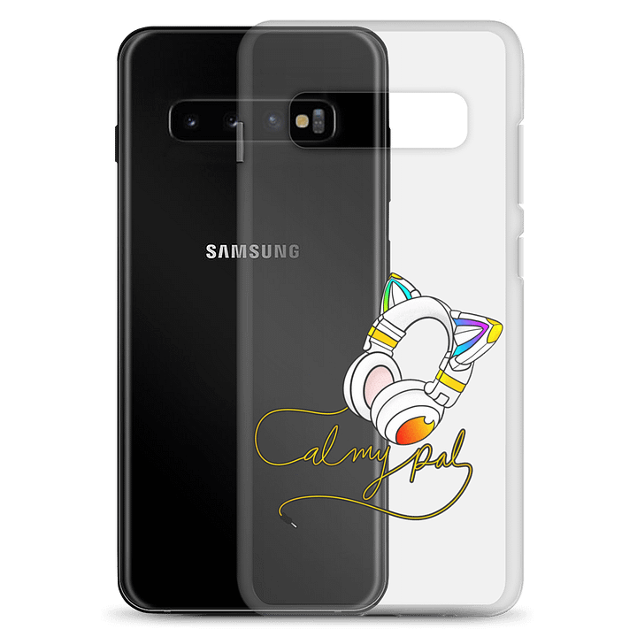 Transparent Logo Samsung Phone Case product image (2)